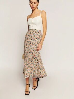 Reformation Bea Skirt in Trix